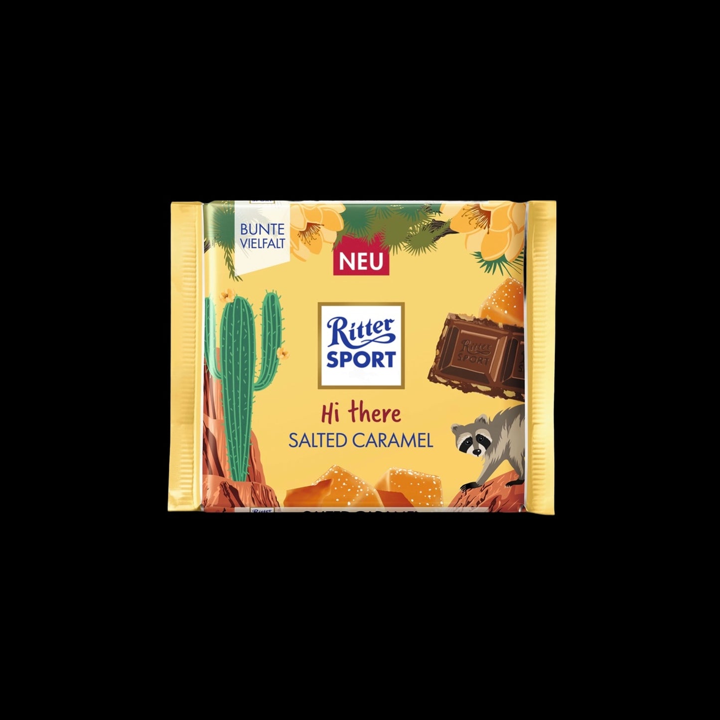 Ritter Sport 'Hi there' Salted Caramel 100g