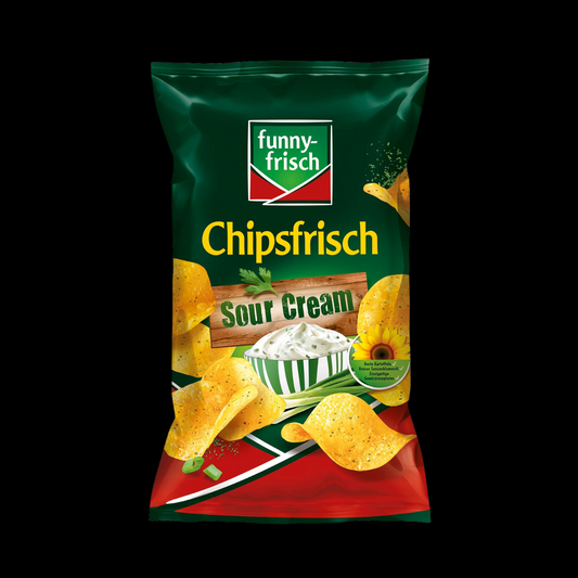 funny-frisch Chipsfrisch Sour Cream 150g