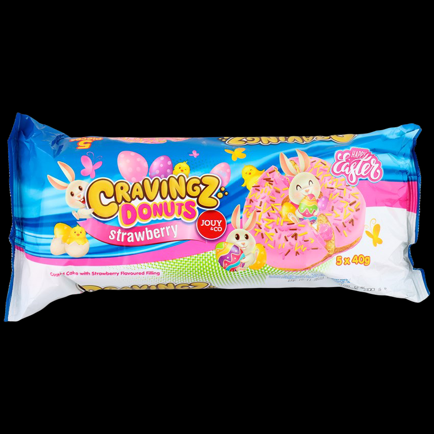 CravingZ Donuts Erdbeere 5er