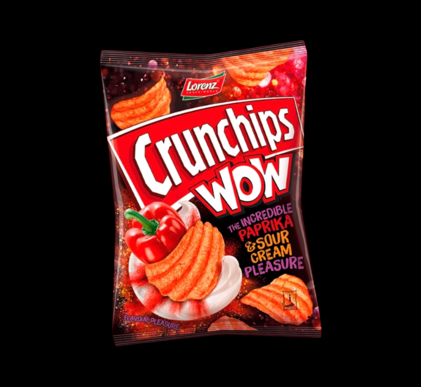 Crunchips WOW Paprika & Sour Cream 110g