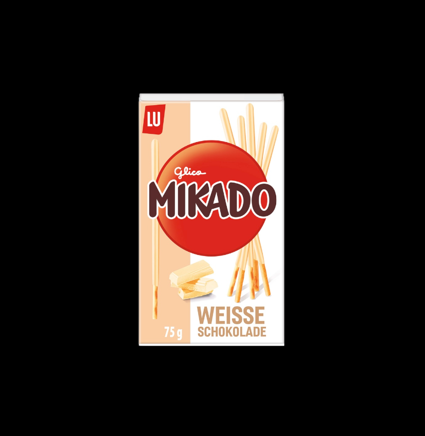 Mikado Weisse Schokolade 75g - candymen.ch Mikado Weisse Schokolade 75g - candymen.ch