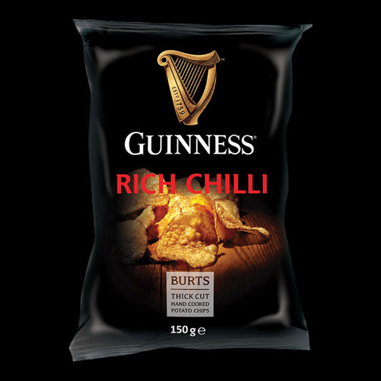 Guinness Rich Chilli Burts Potato Chips 150g