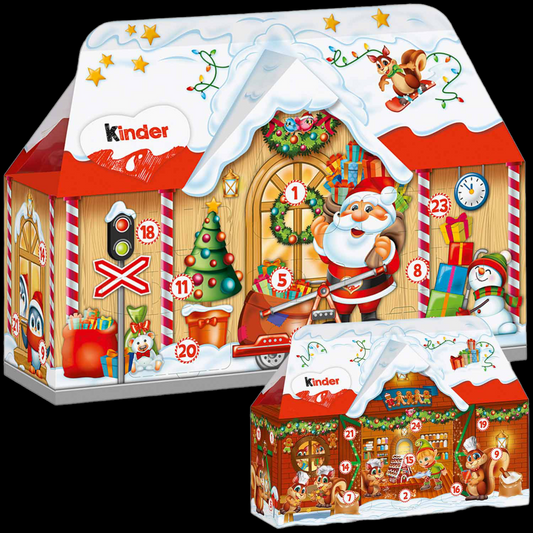 kinder Mix Adventskalender 3D-Haus