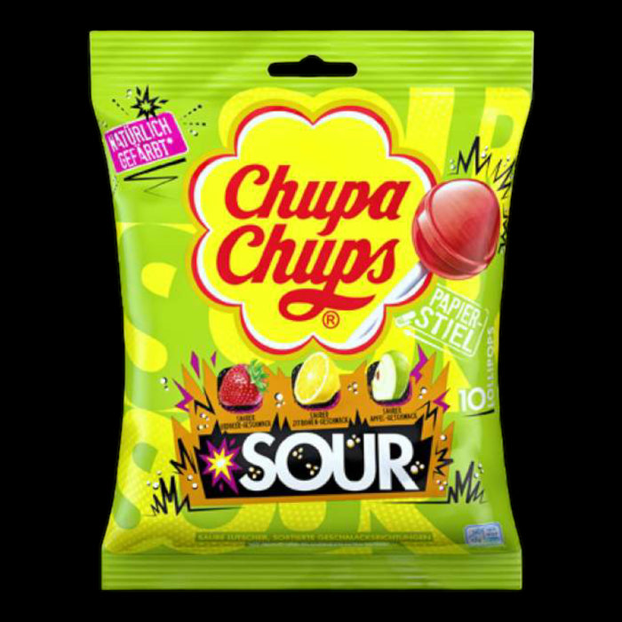 Chupa Chups Sour 10er