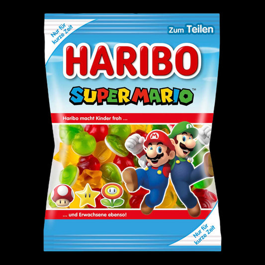 Haribo Super Mario Special Edition Fruchtgummi mit Schaumzucker 175g