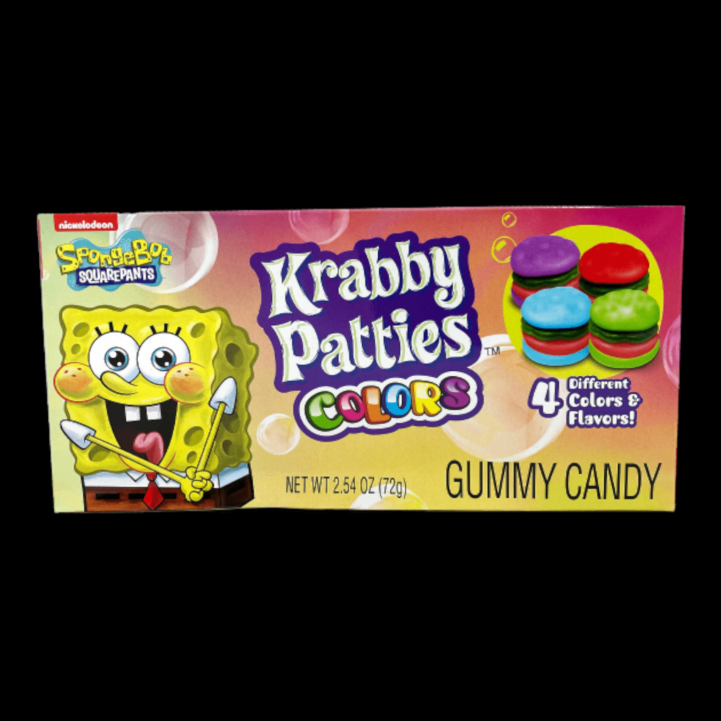Spongebob Color Krabby Patties 72g