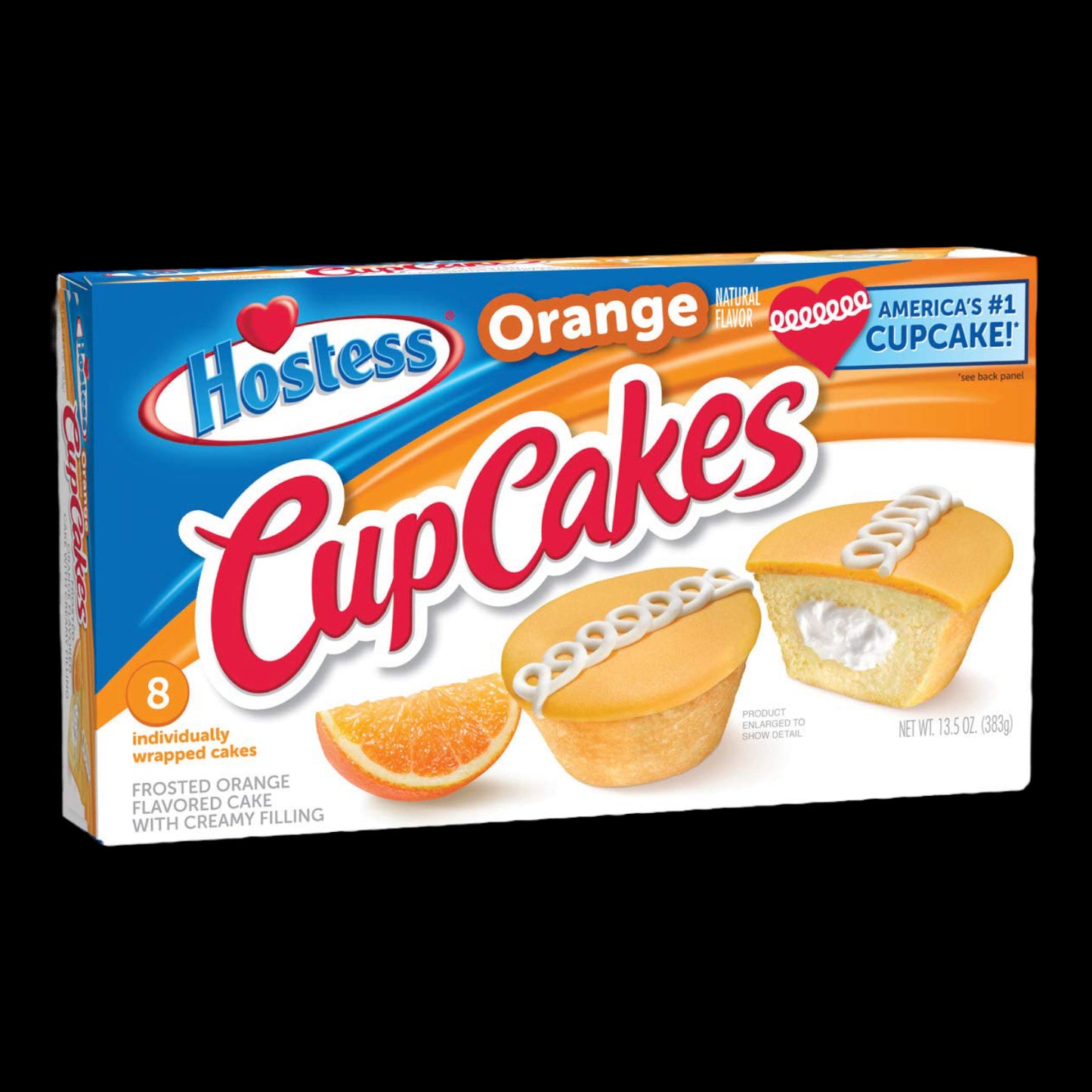 Hostess Cup Cakes Orange 8er