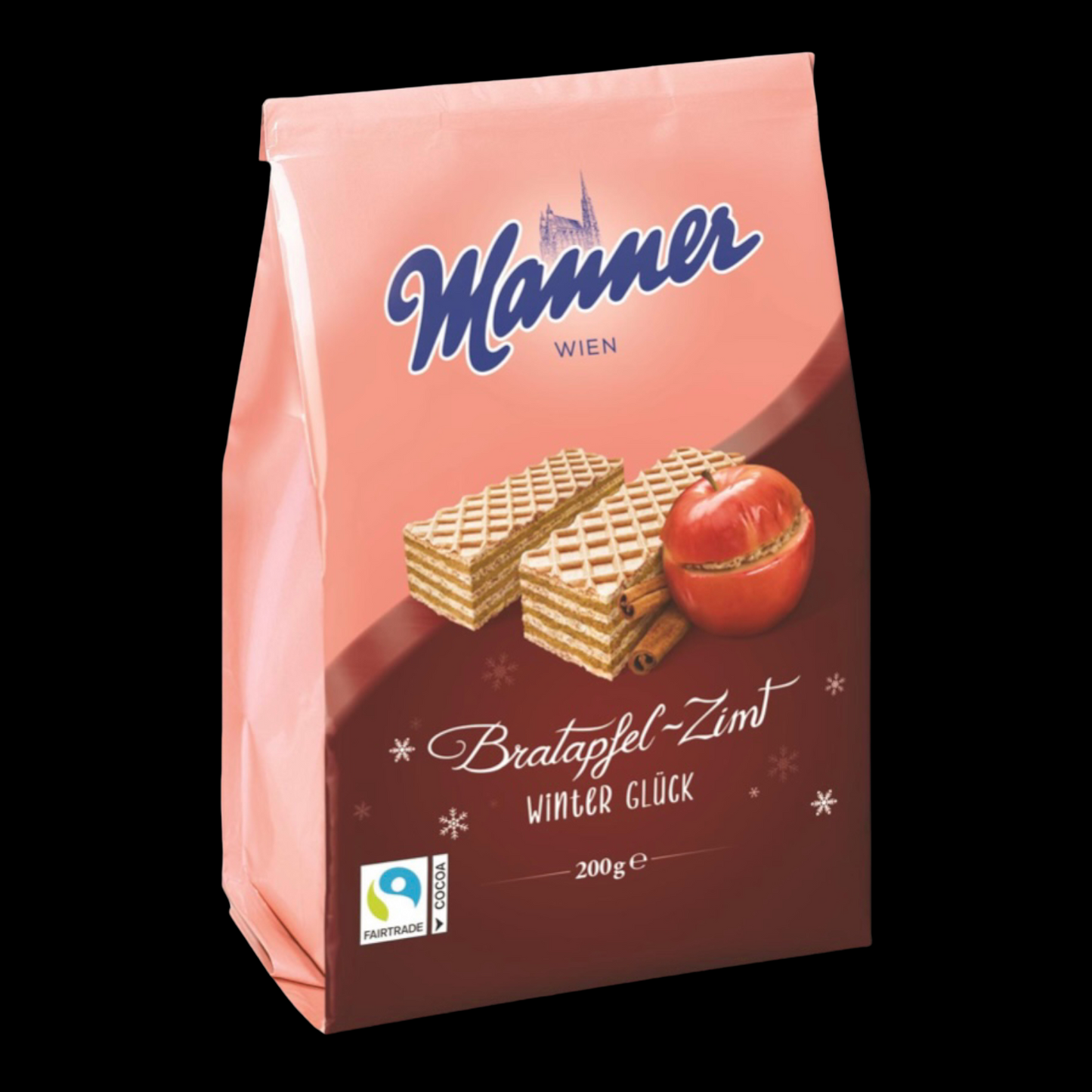 Manner Schnitten Winter Glück Bratapfel-Zimt 185g