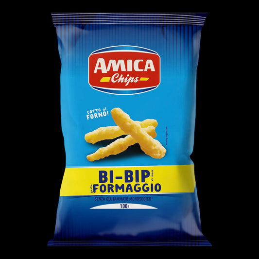 Amica Chips Bi-Bip Formaggio 100g