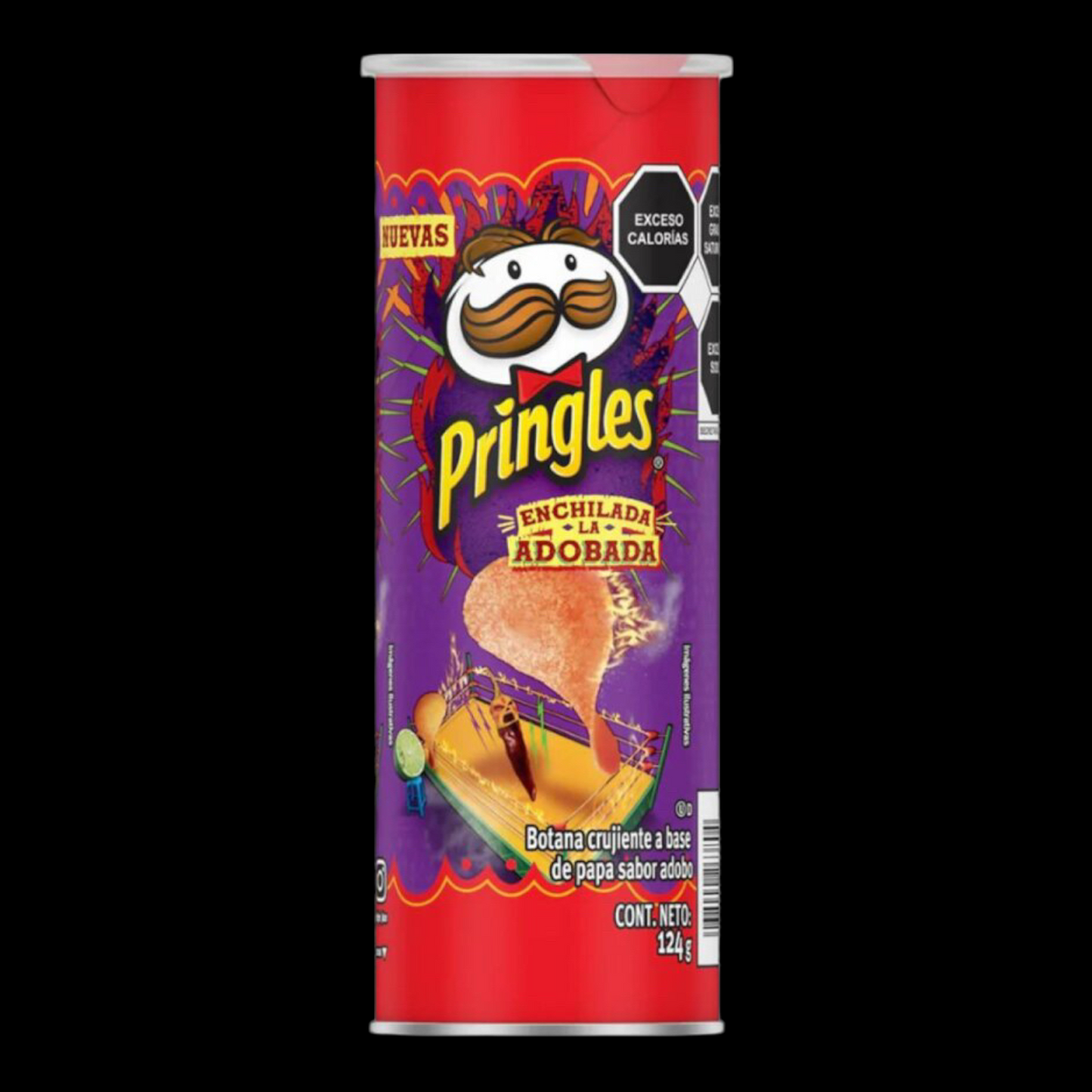 Pringles Enchilada la Adobada 124g