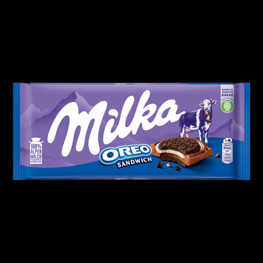Milka Oreo Sandwich Schokolade 92g