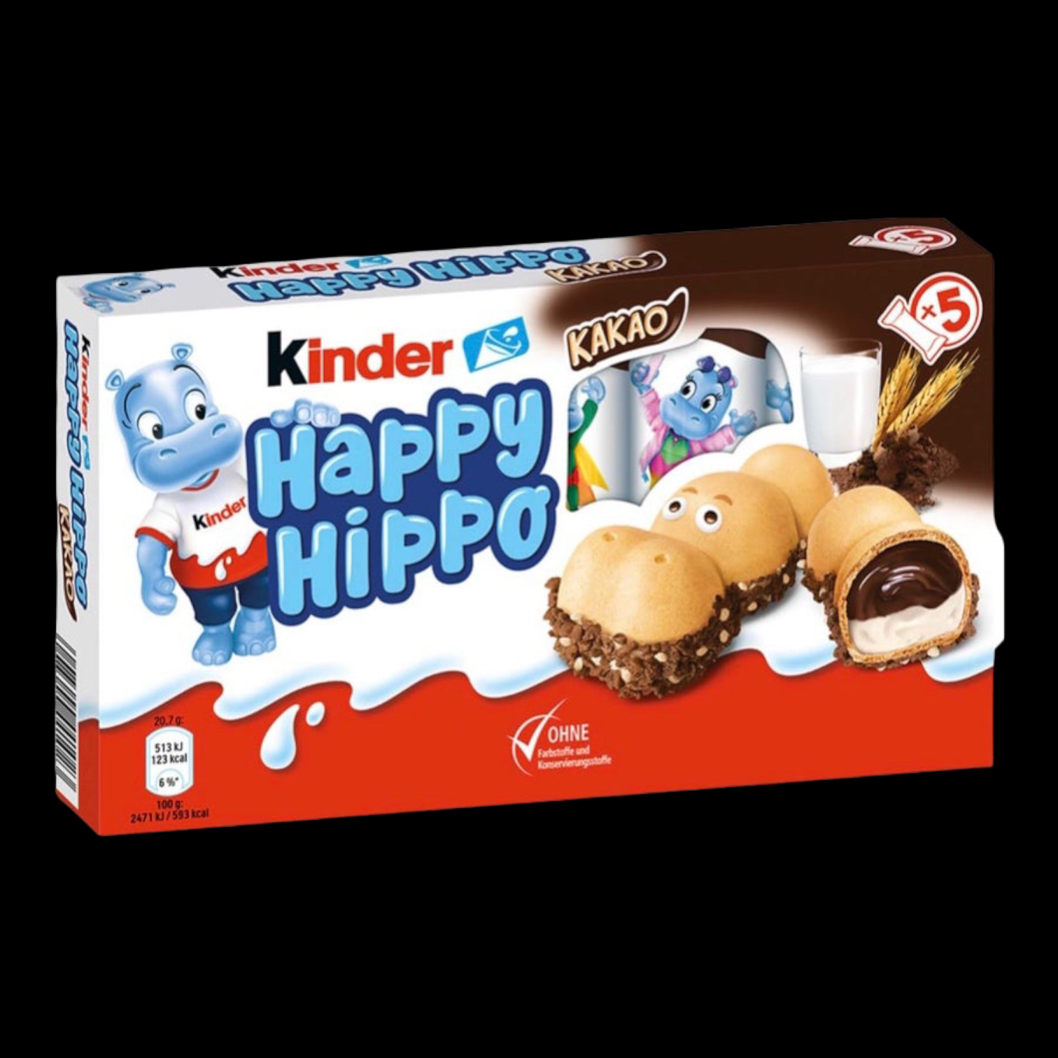 kinder Happy Hippo Kakao 5er - candymen.ch kinder Happy Hippo Kakao 5er - candymen.ch