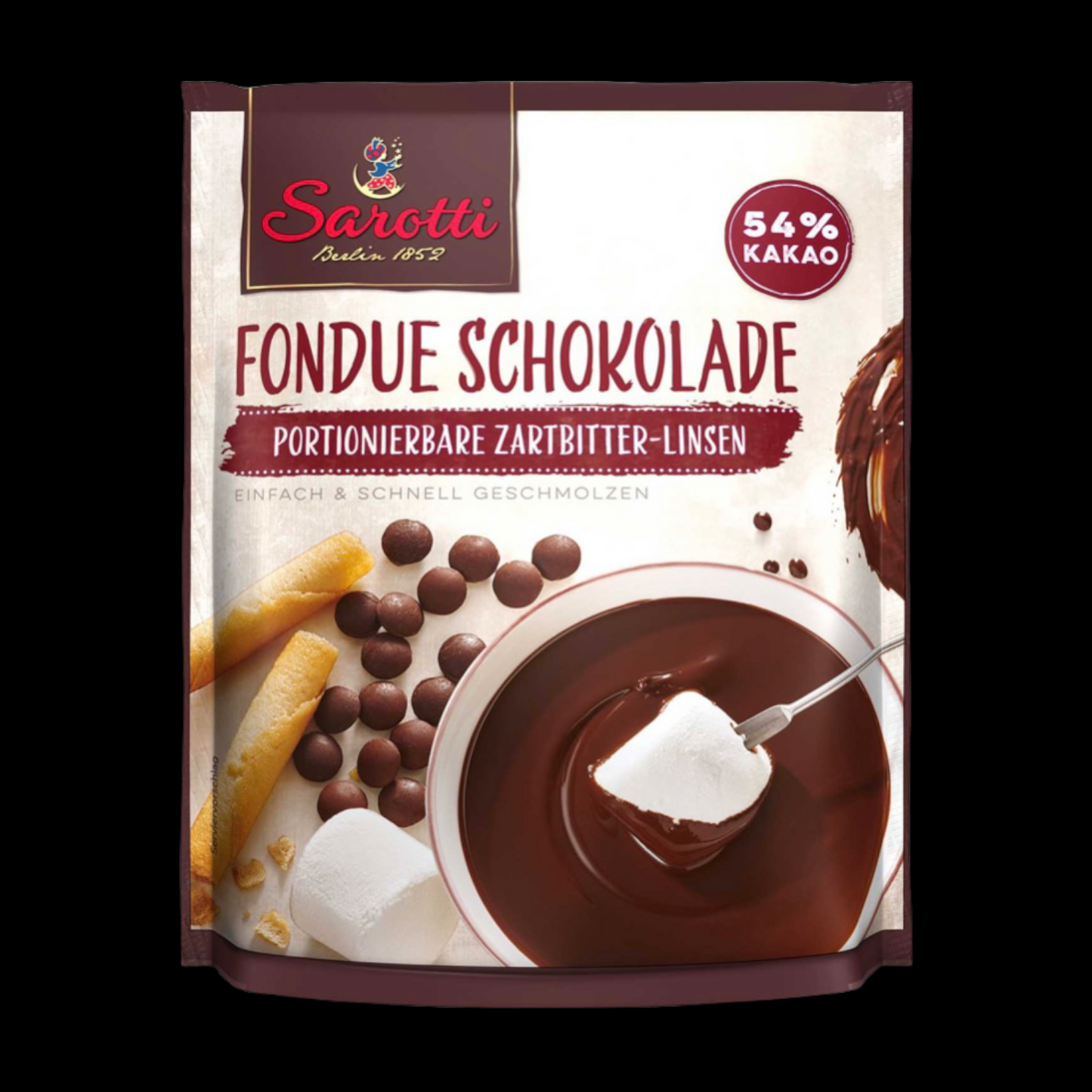 Sarotti Fondue Schokolade Zartbitter 200g