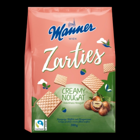 Manner Zarties Creamy Nougat 200g