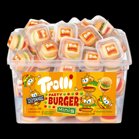 Trolli Party Burger Minis 60x10g