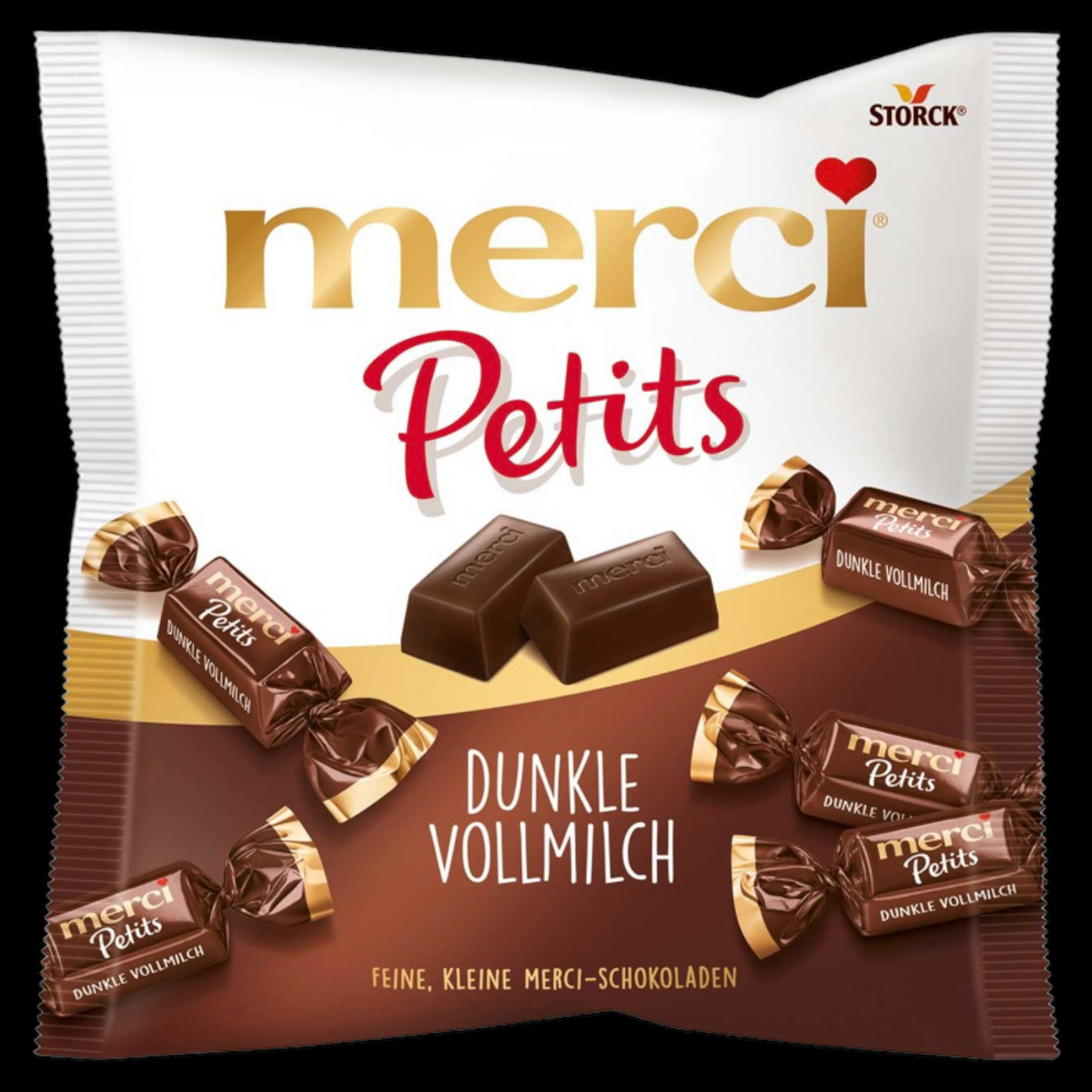 merci Petits Dunkle Vollmilch 125g