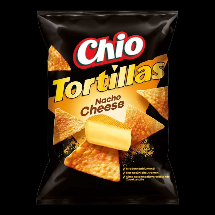 Chio Tortillas Nacho Cheese 125g