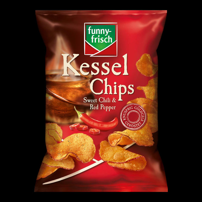 funny-frisch Kessel Chips Sweet Chili & Red Pepper 120g