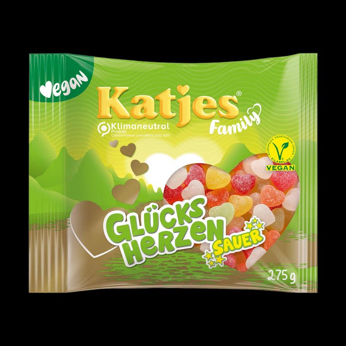 Katjes Family Glücksherzen Sauer 250g