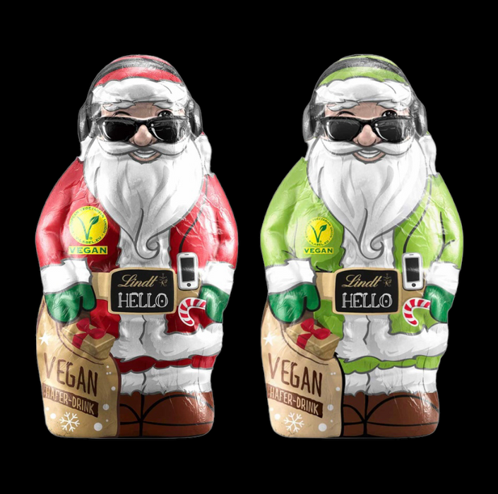 Lindt Hello Vegan Santa 80g