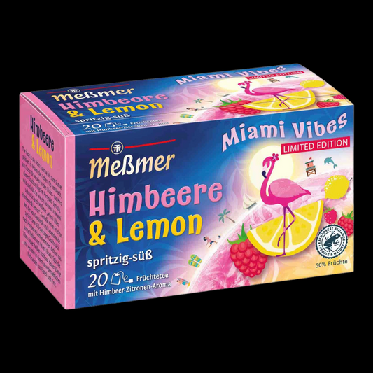 Meßmer Miami Vibes Himbeere & Lemon 20er