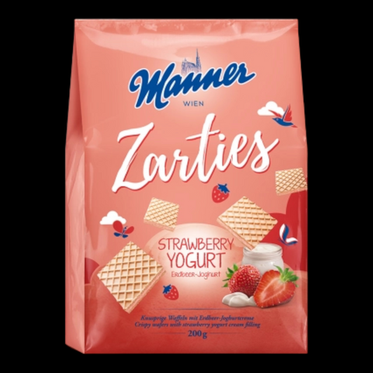 Manner Zarties Strawberry Yogurt 200g