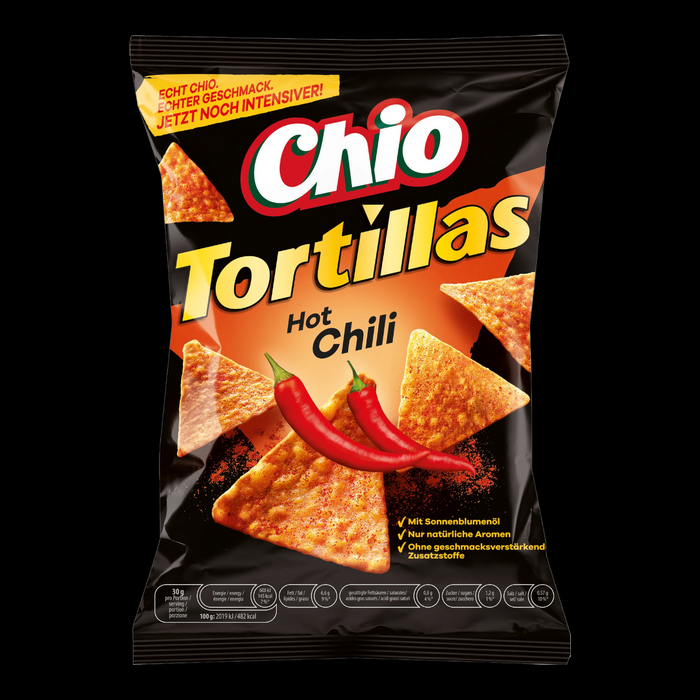 Chio Tortillas Hot Chili 125g