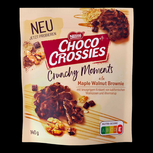 Choco Crossies Crunchy Moments à la Maple Walnut Brownie 140g