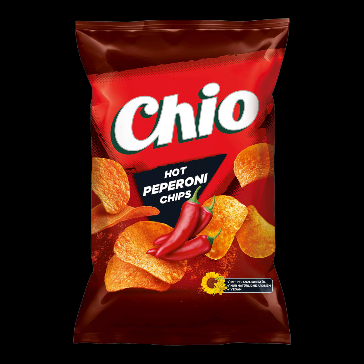 Chio Hot Peperoni Chips 175g - candymen.ch