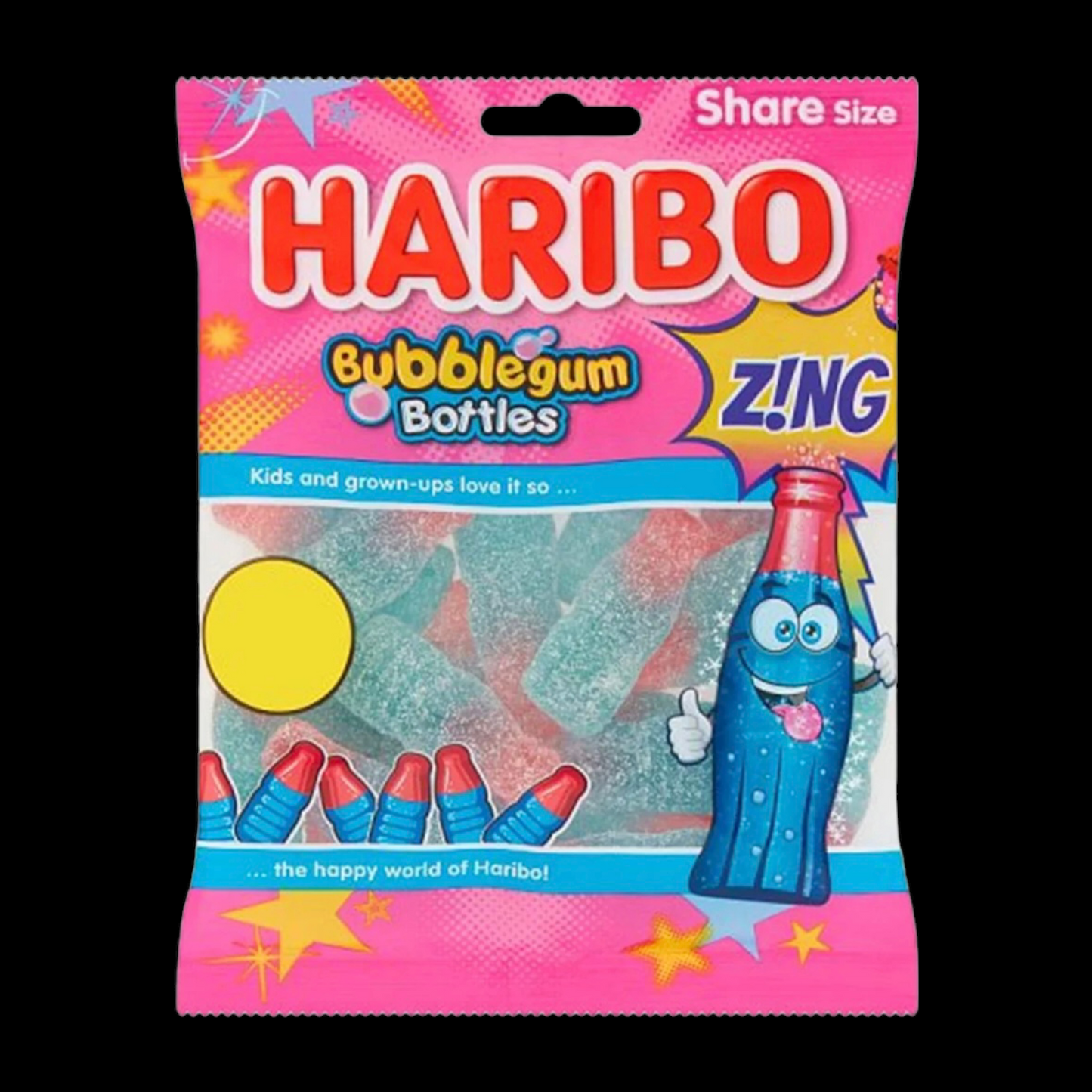 Haribo Bubblegum Bottles 176g