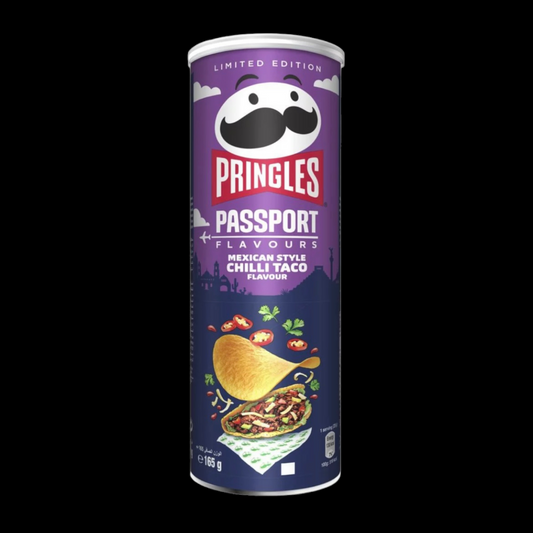 Pringles Mexican Style Chilli Taco 185g - Limited Edition