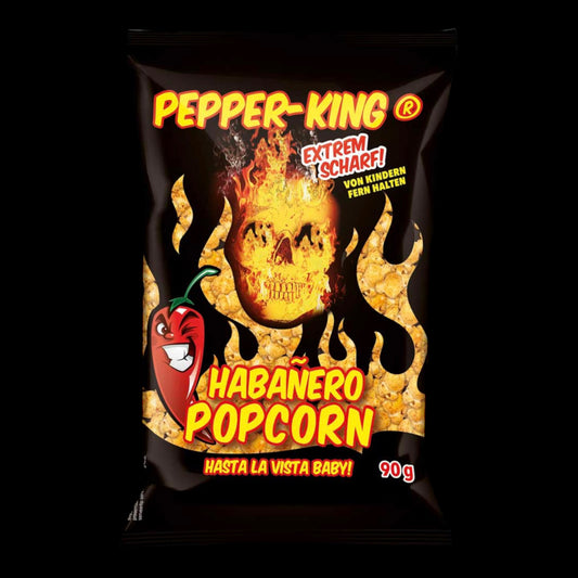 Pepper-King Habañero Popcorn 90g