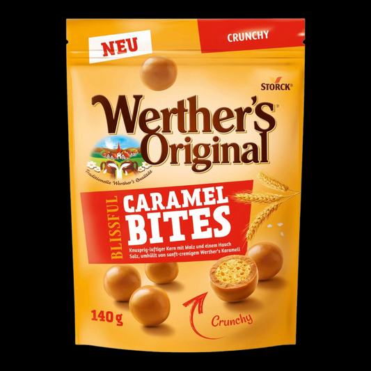 Werther's Original Blissful Caramel Bites Crunchy 140g