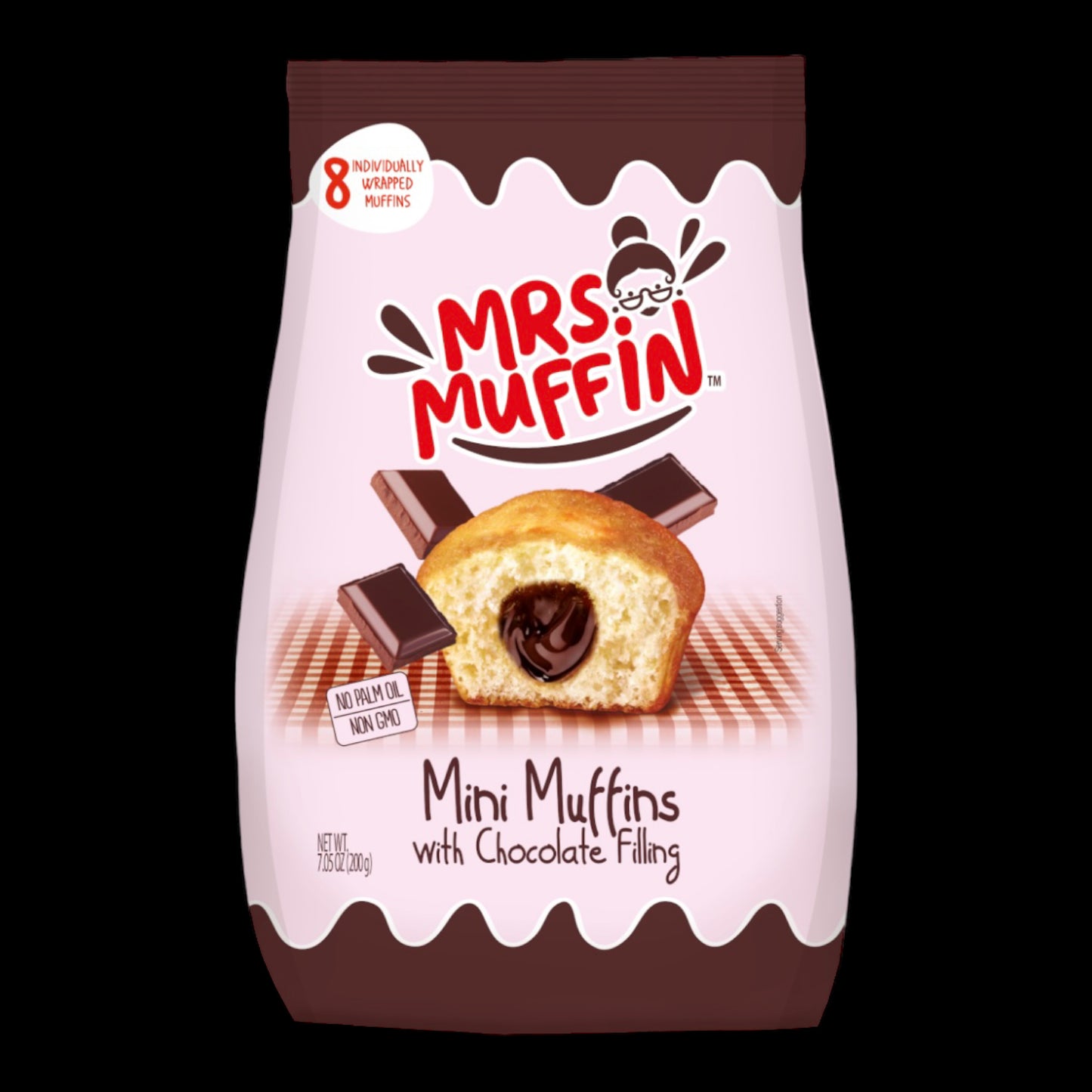 Mrs. Muffin Mini Muffins with Chocolate Filling 200g