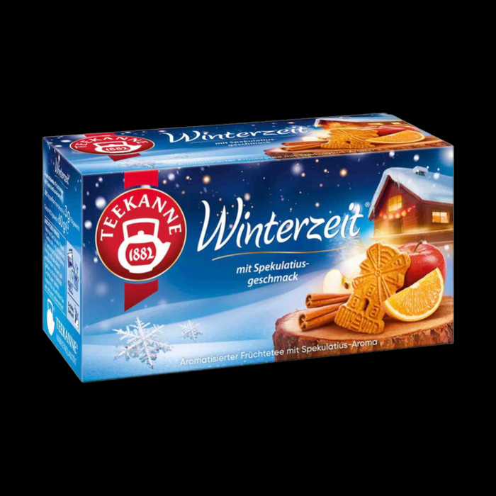 Teekanne Winterzeit 20er