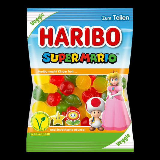 Haribo Super Mario Super Special Edition Fruchtgummi Veggie 175g
