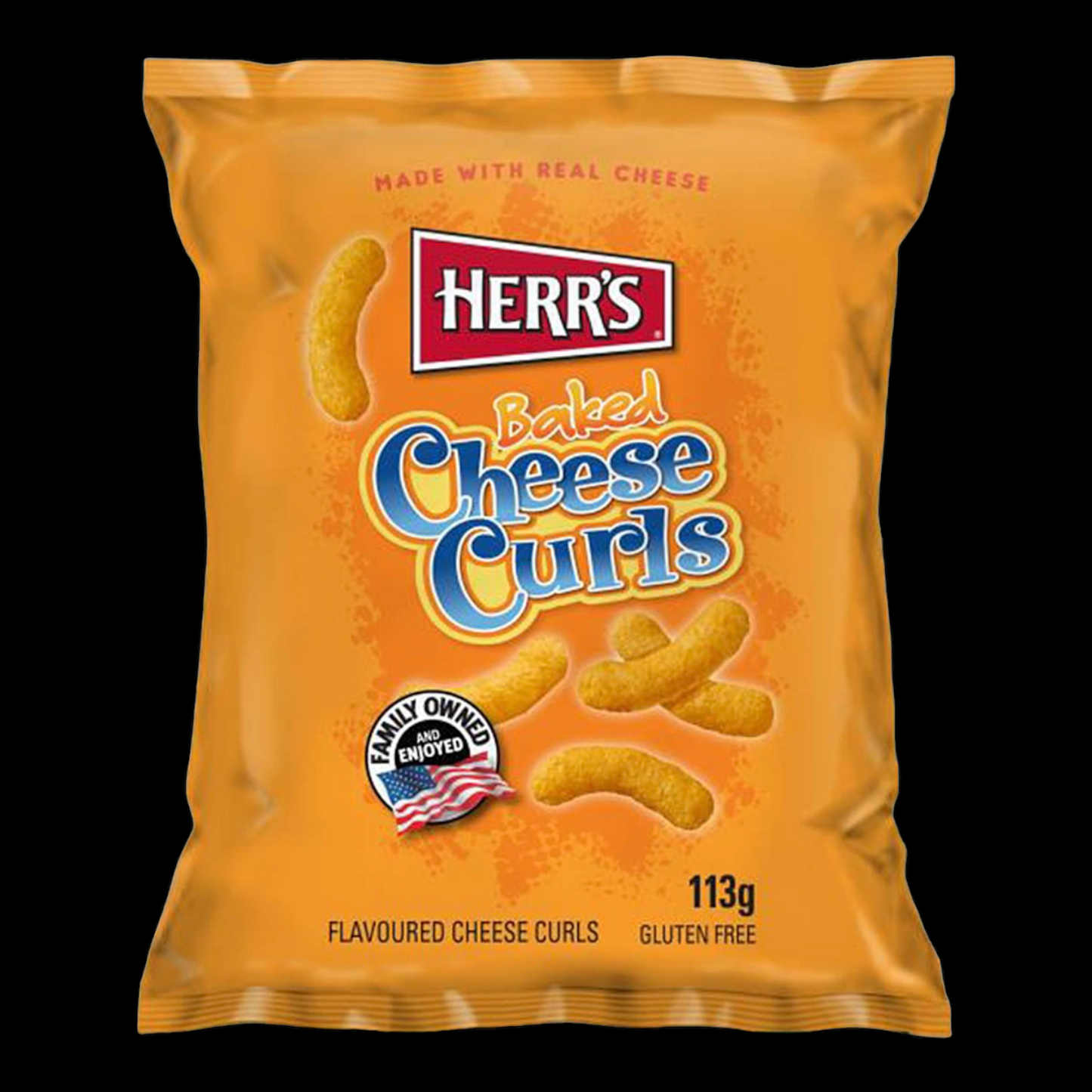 Herr's Baked Cheese Curls 113g